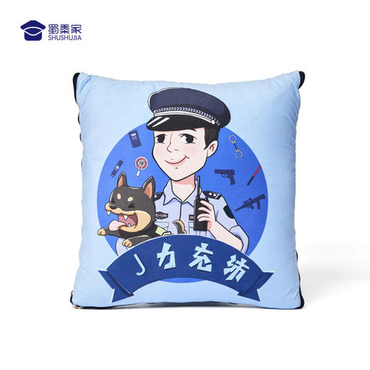 【蜀黍家文创抱枕被】抱枕被子两用亲肤透气 商品图2