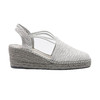 西班牙原产手工制作时尚轻便超舒适女款草编鞋 501PL-银白色 商品缩略图0