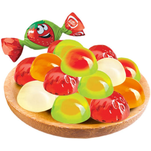 【中欧班列精选】俄罗斯原装进口康吉多口味水果软糖500克/袋 商品图5