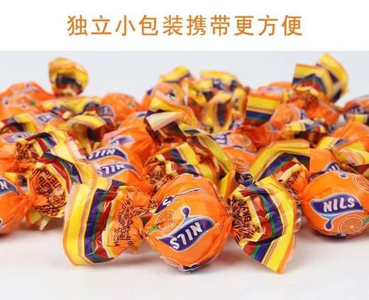 【中欧班列精选】俄罗斯kdv糖果尼尔斯混合水果软糖樱桃橙子青苹果多口味糖果500g 商品图6