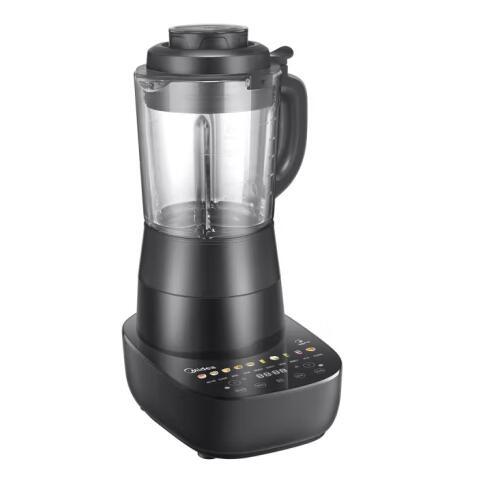 美的Midea破壁机家用豆浆米糊浓汤研磨搅拌机加热陶瓷防糊底PB346黑色 商品图1