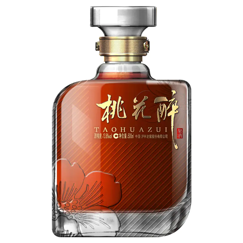 【端午赏浓香】13.8度 桃花醉果酒 500ml*6 泸州老窖官方旗舰店