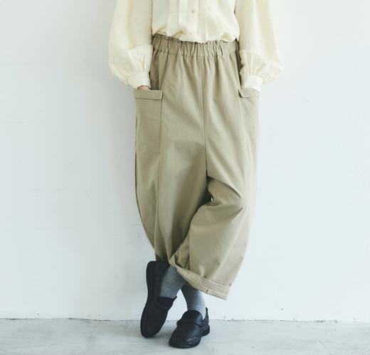 Magali卡其/黑 阔腿裤 商品图1