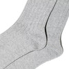 moc T SOCKS DOUBLE CYLINDER 日本职人制双线针织复古袜 中筒袜 商品缩略图2