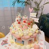 3只立体小动物复古蛋糕-低糖处理无添加 商品缩略图0