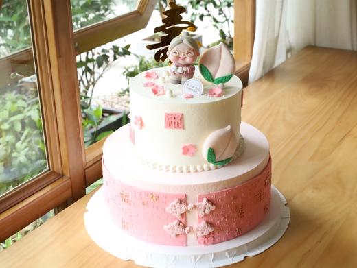 粉色百福祝寿 商品图0