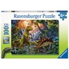 Ravensburger拼图 平面拼图100片恐龙绿洲RAVC128884 商品缩略图0