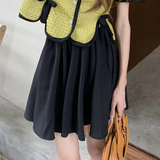 （清仓现货）【社群供X】可盐可甜炸街小香两件套装  涤纶80%棉20% 商品图4