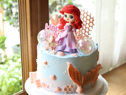 粉蓝色人鱼公主 商品图0