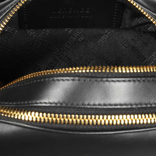 VERSACE 范思哲 男士小牛皮美杜莎头像徽标单肩包腰包 黑色 DFB7630 DVTE4 D41OH 商品图2