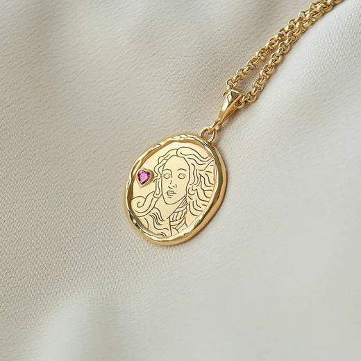 北京仓｜Common Era-Aphrodite-阿佛洛狄忒女神 石榴石 项链［美国设计师］ 商品图6