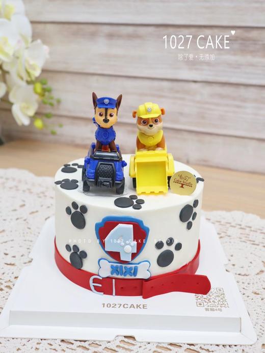 1027CAKE |汪汪队 狗狗主题蛋糕 翻糖 商品图2