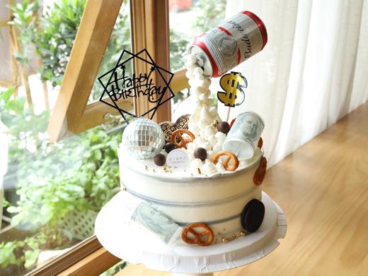 百威啤酒蛋糕 商品图3