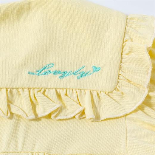 贝贝怡夏季新品女童优雅公主裙可爱俏皮泡泡袖长裙 商品图6