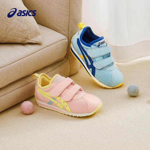 ASICS/亚瑟士童鞋夏款透气新品宝宝男女儿童休闲鞋防滑帆布面清凉25.5-34.5码 商品图0