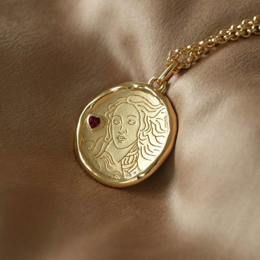 北京仓｜Common Era-Aphrodite-阿佛洛狄忒女神 石榴石 项链［美国设计师］ 商品图7