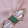 【以爱之名】蝴蝶结贝母翡翠胸针-XZ12204071 商品缩略图5