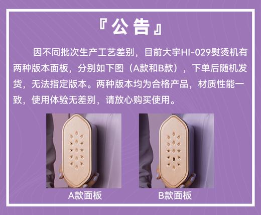 【现货发】韩国大宇手持挂烫机HI-029熨烫机家用小型蒸汽熨斗便携式平烫熨衣服神器 商品图5