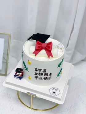 翻糖造型&礼帽毕业仪式感