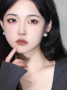 beeruscon 半年抛 美瞳 镜光灰 直径14.2mm着色13.5mm