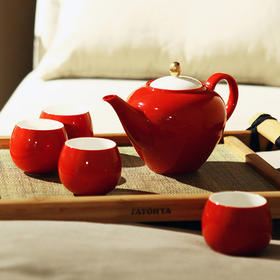 多样屋金鼎茶具组（红、蓝两色）