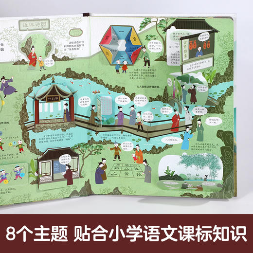 【乐乐趣69元任选3本】《揭秘古诗词》8个主题，贴合小学语文课标知识，玩着学国学，探索中国古诗词奥秘（5-10岁） 商品图3