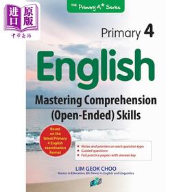 【中商原版】【提分宝典】小学4年级英语-掌握开放式阅读理解的技能 Primary 4 English