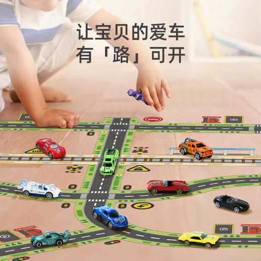 mideer弥鹿儿童100辆合金小汽车玩具车模型男孩生日礼物套装 商品图4