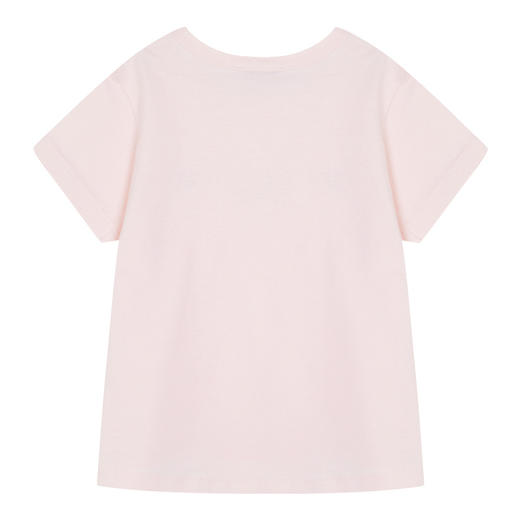 GIVENCHY 纪梵希  KIDS 奢侈品童装 女童粉色棉质LOGO印花长袖T恤 H15215 商品图1