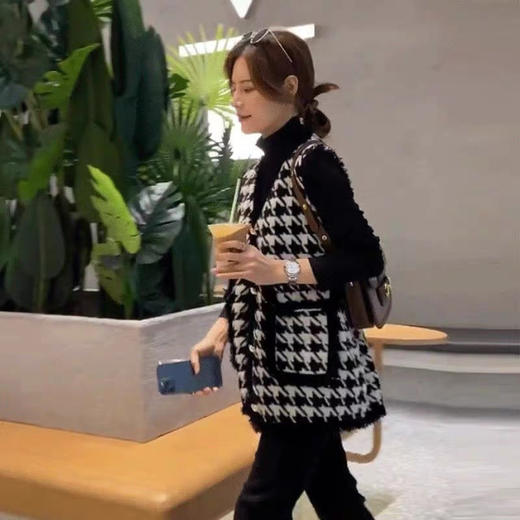 清水貂绒马甲 商品图2