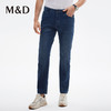 MD名盾黑科技四面弹高弹夏季薄款休闲男士百搭直筒牛仔蓝色长裤 商品缩略图1