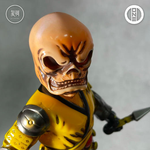 现货 壹工坊 虛无僧 骸骨丸 搪胶 商品图5