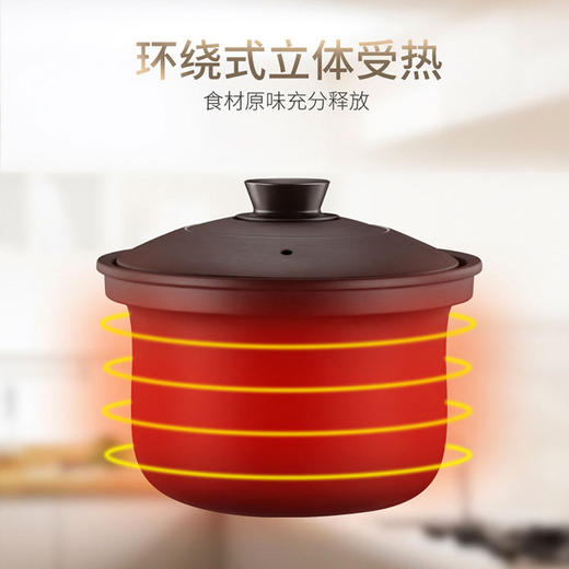 苏泊尔（508198）电炖锅电炖盅5L大容量 三维加热 家用 自动煲汤锅 煲粥电砂锅 BB煲DG50YK11-30 商品图4