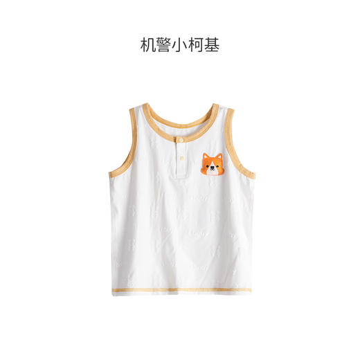 i-baby恒温抗菌针织提花背心  薄款夏装 商品图3