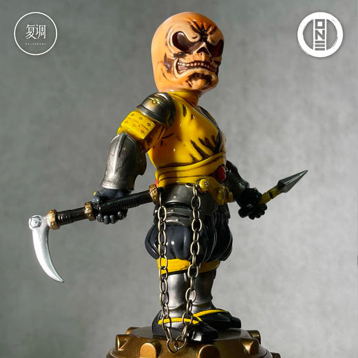 现货 壹工坊 虛无僧 骸骨丸 搪胶 商品图4