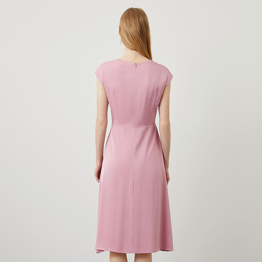 EITIE爱特爱夏季新款修身高贵优雅连衣裙中长款6507244 商品图10