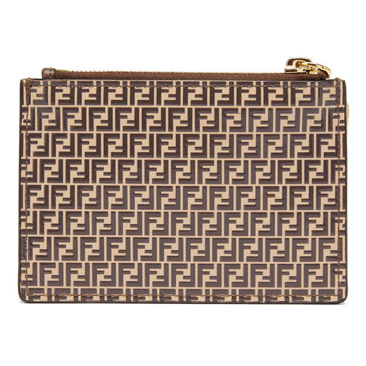 FENDI 芬迪 女士FF印花牛皮迷你卡包 8N0183AHM1 商品图2