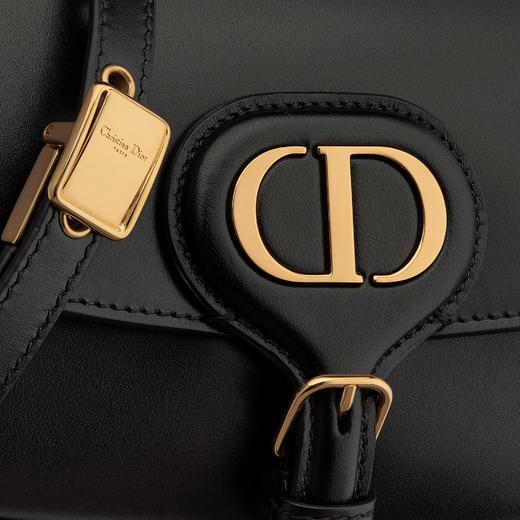 【国内现货预定】DIOR 迪奥 现货DIOR BOBBY EAST-WEST 21x12x5.1cm 手袋 黑色光面牛皮革 M9327UMOL 商品图5