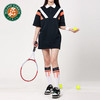 罗兰加洛斯2022法网网球裙女Polo领连衣裙夏季新款宽松运动裙 商品缩略图0