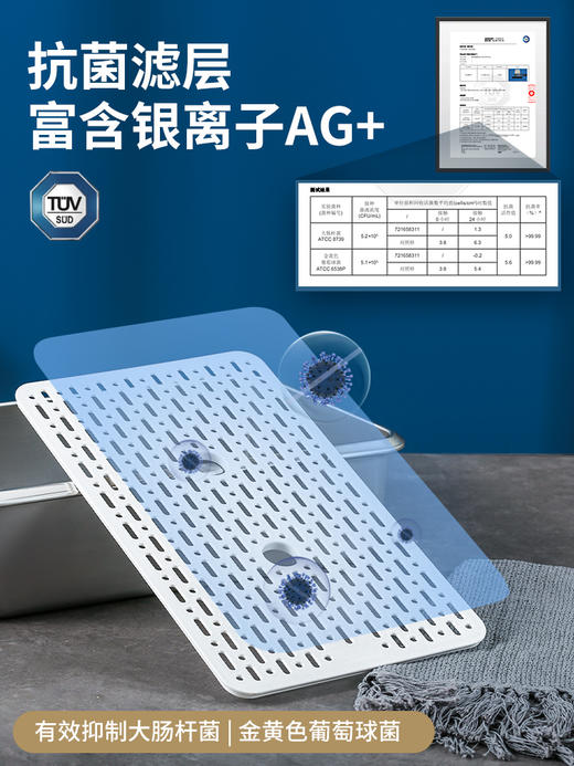 MISANBROO米膳葆  新款316不锈钢保鲜盒 日历指示款/超大容量可沥水款 商品图6