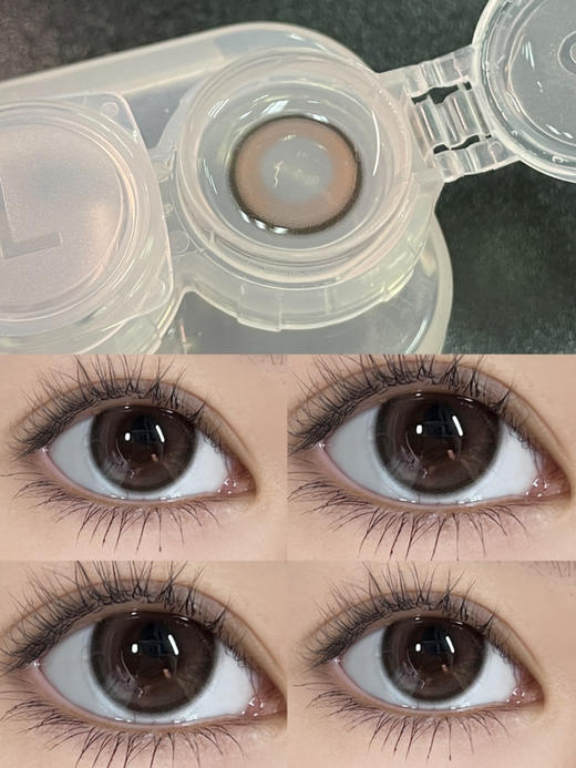 年抛 Rolalens 奶香红豆  14.2 红棕 着色13.2 B8 商品图2