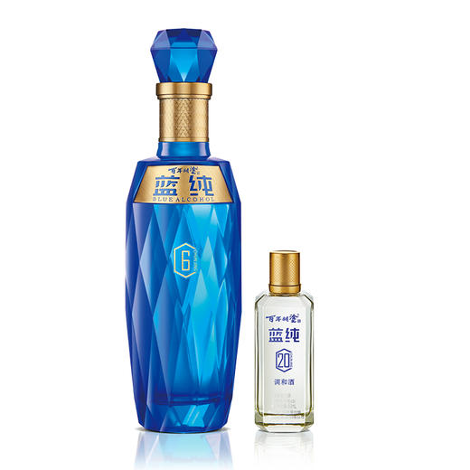 百年糊涂蓝纯620礼盒52度500ml+50ml 商品图2