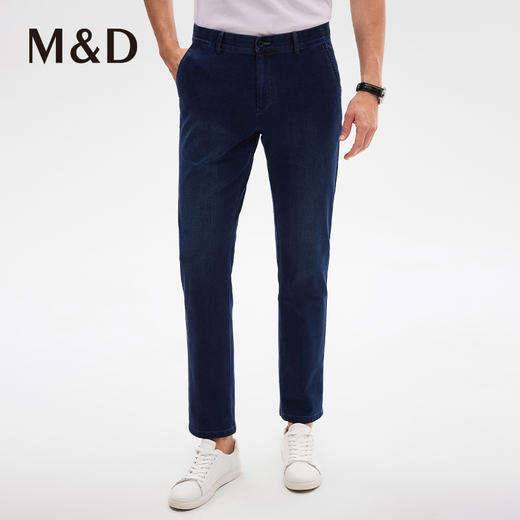 MD名盾高科技四面弹弹力休闲牛仔裤夏季薄款新款百搭长裤男 商品图1