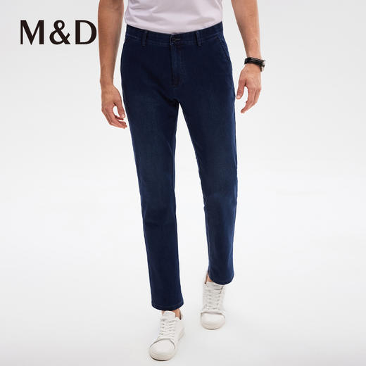 MD名盾高科技四面弹弹力休闲牛仔裤夏季薄款新款百搭长裤男 商品图2