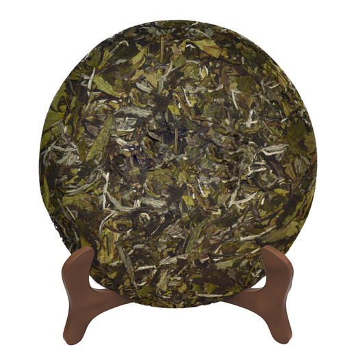 2020中茶蝴蝶福鼎白茶5606古来稀白茶饼357g 商品图3