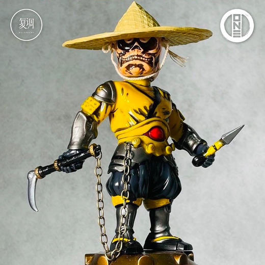 现货 壹工坊 虛无僧 骸骨丸 搪胶 商品图6