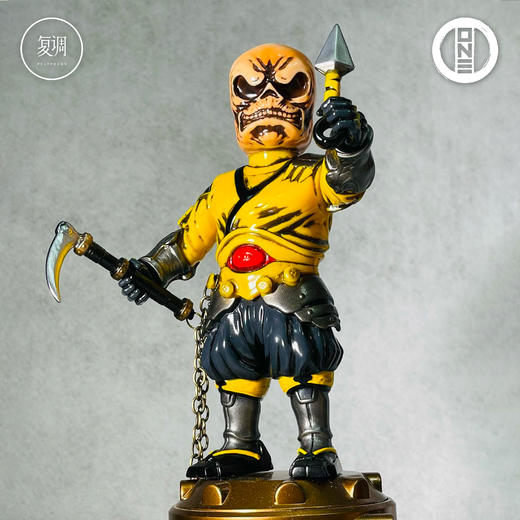 现货 壹工坊 虛无僧 骸骨丸 搪胶 商品图2