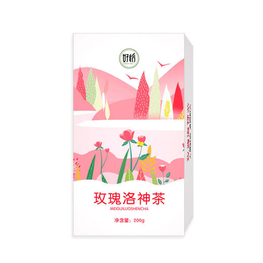 玫瑰洛神花茶+水果片茶 养生女人茶调理 美容养颜水果片茶包100克/盒玖瑰洛神花茶200克/盒 商品图4