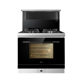 火星人 集成灶蒸烤一体集成灶 烤箱 蒸箱 蒸烤箱 油烟机 蒸烤炸一体  JJZT-F30BC01L左风道天然气