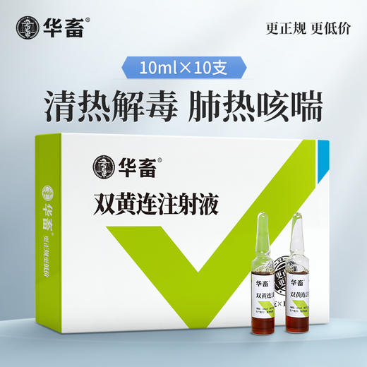 【积分兑换】华畜双黄连注射液 主治外感风热 肺热咳喘 猪牛羊用 商品图0